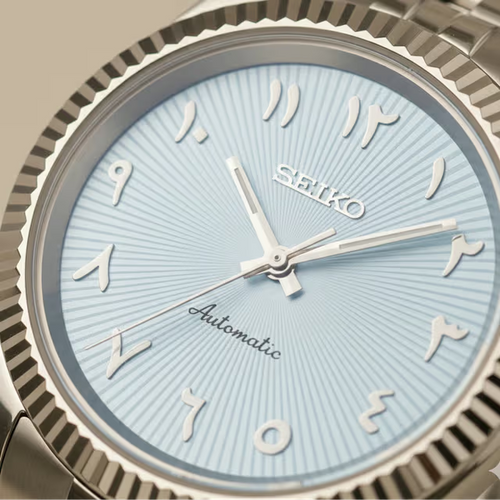 SeikoJust Arabic Dial Bleu