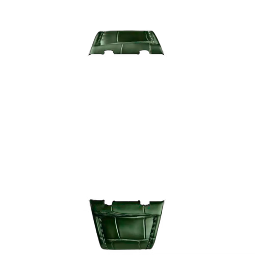 Bracelet cuir vert