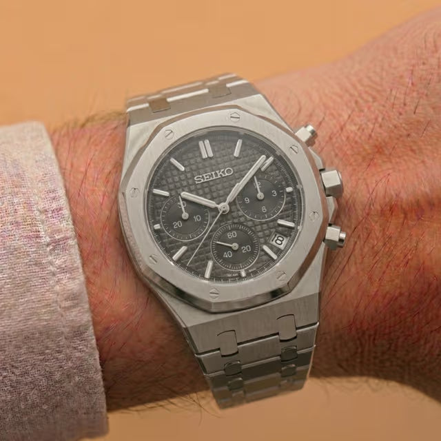 Seikoak Chronograph Noir