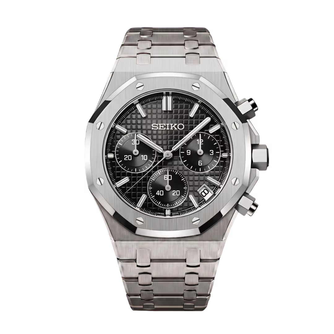 Seikoak Chronograph Noir
