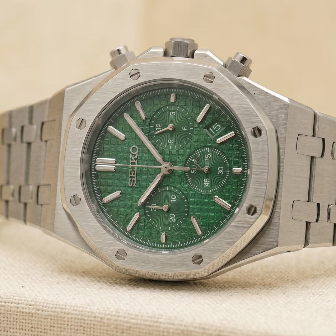 Seikoak Chronograph Vert