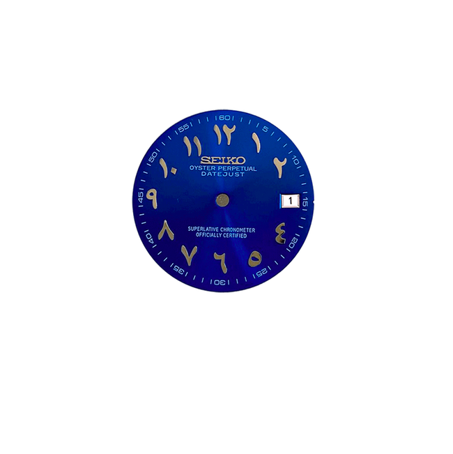 Arabic Dial bleu foncé
