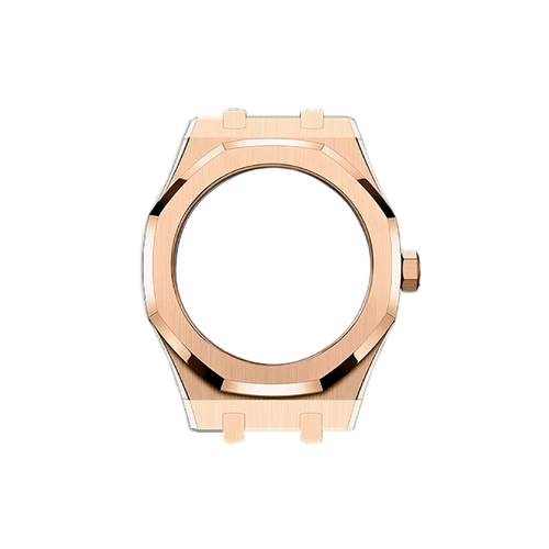 Boîtier or rose