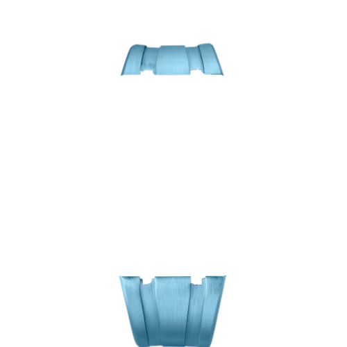 Caoutchouc bleu ciel