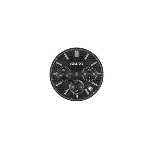 Cadran noir chronographe